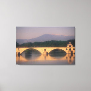 EU, Frankreich, Provence, Vaucluse, Avignon. Pont Leinwanddruck
