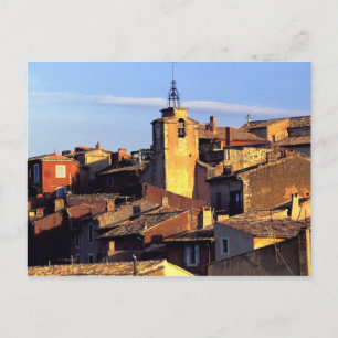 EU, Frankreich, Provence, Vaucluse, Roussillon. 3 Postkarte
