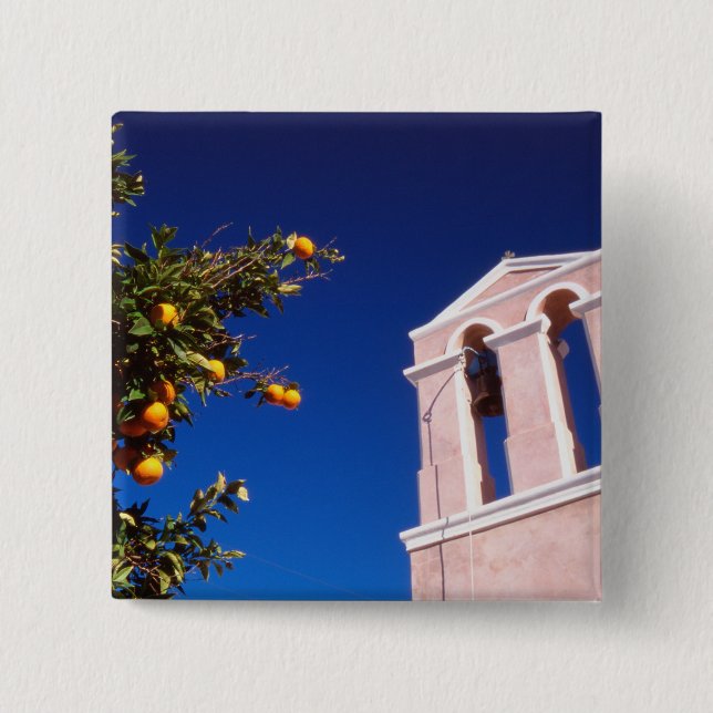 EU, Griechenland. Griechisch-orthodoxe Kirche Button (Vorderseite)
