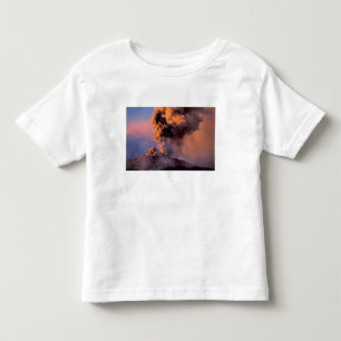 EU, Italien, Sizilien, Mt. Etna Gipfelkrater Kleinkind T-shirt