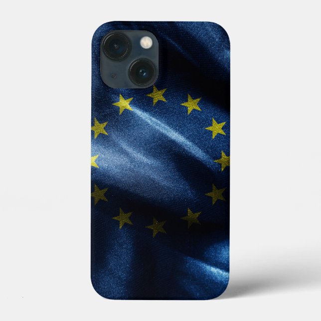 EU-Seidenflagge Case-Mate iPhone Hülle (Rückseite)
