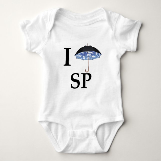 Eu ☂ SP Baby Strampler (Vorderseite)
