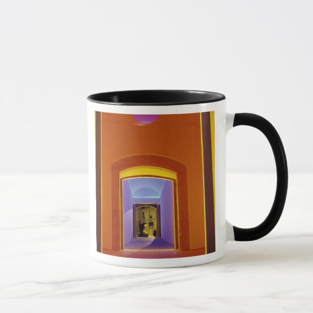 EU, Spanien, Barcelona. Türe nahe Picasso Tasse (Rechts)