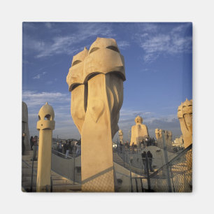 EU, Spanien, Katalonien, Barcelona. Antonio Gaudis Magnet