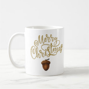 Eucalyptus Acorns Weihnachten Kaffeetasse