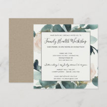 EUCALYPTUS BLUSH ROSE FOLIAGE WORKSHOP EVENT