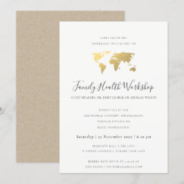 EUCALYPTUS BLUSH ROSE KRAFT GRAY WORKSHOP EREIGNIS EINLADUNG