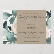 EUCALYPTUS BLUSH ROSE KRAFT PINK WORKSHOP EREIGNIS