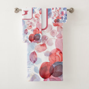 Éucalyptus coloré Feuille d'aquarelle