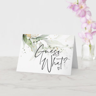 Eucalyptus Devine Quelle Faire-part de grossesse