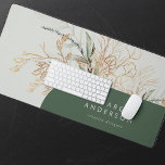 Eucalyptus Elegant Green Large Mouse Schreibtischunterlage<br><div class="desc">Eukalyptus Elegant Green Large Mouse Desk Mat</div>