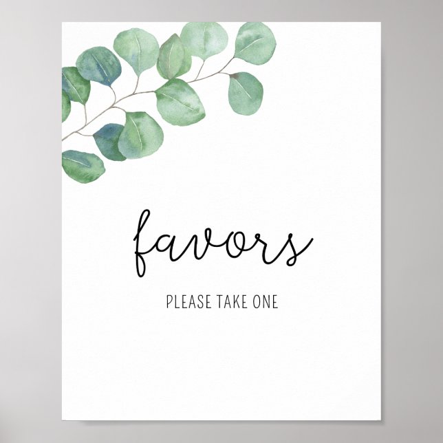 Eucalyptus - Favoris, veuillez prendre une affiche (Devant)