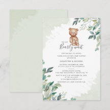 Eucalyptus Foliage Couples Baby Shooter