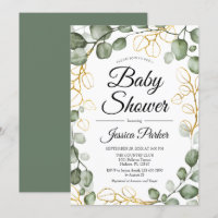 Eucalyptus Foliage Wreath Baby Shower