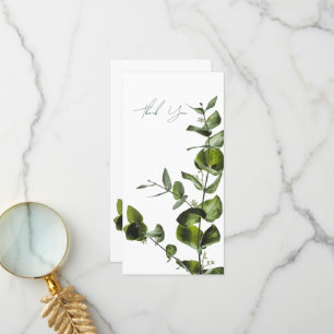 Eucalyptus grand Carte de remerciements