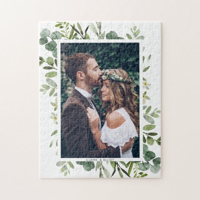 Eucalyptus Green Foliage Wedage Foto (Vertikal)