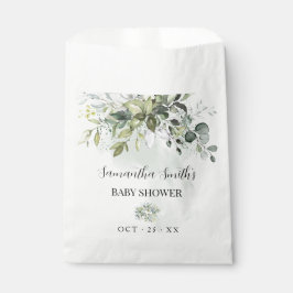 Eucalyptus Greenery Baby Shower Geschenktütchen