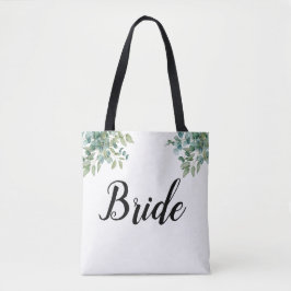eucalyptus greenery wedding tasche