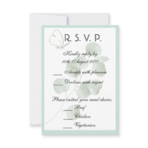 Eucalyptus Minimalistische Botanische Hochzeitsank