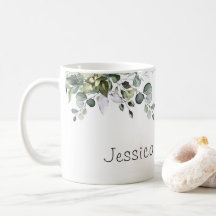 Eucalyptus mug gracieux charme féminin