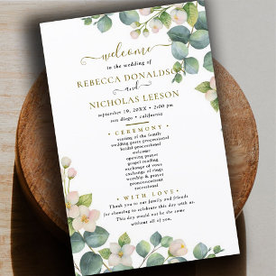 Eucalyptus programme de mariage minimal