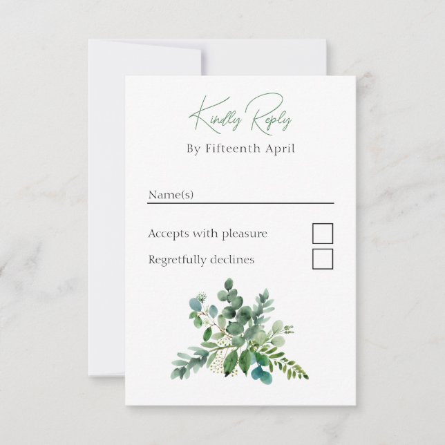 Eucalyptus RSVP (Devant)