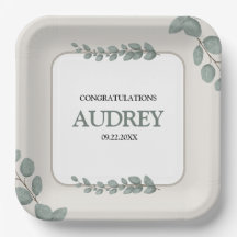 Eucalyptus Rustic Floral Baby Shower