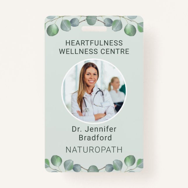 Eucalyptus Style Custom Ausweis (Vorderseite)