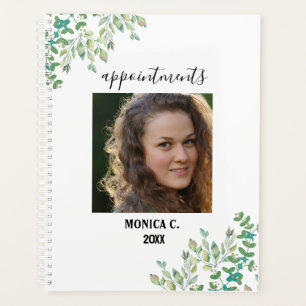 Eucalyptus vert or photo moderne planificateur 202
