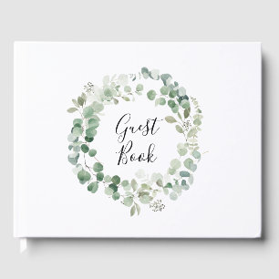 Eucalyptus Wreath Botanique Mariage Livre d'or