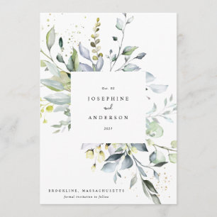 Eucalyptus Wreath Enregistrer Le Menu Date