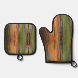 Eucaplipto Ofenhandschuh & Topflappen-Set