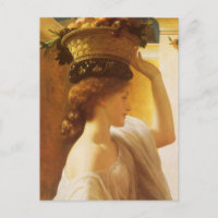 Eucharis - Mädchen mit einem Obstkorb von Leighton