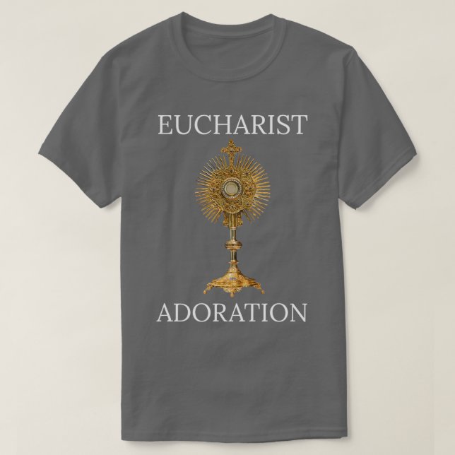 Eucharist Adoration T-Shirt (Design vorne)