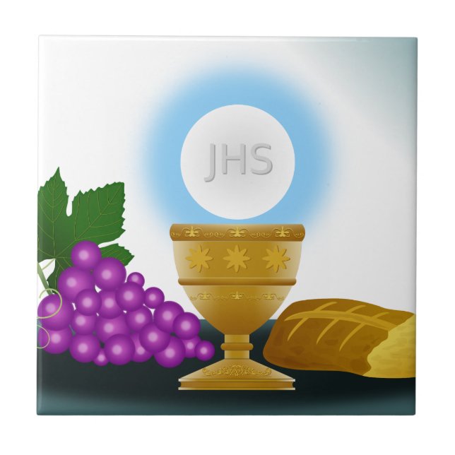 Eucharistin Fliese (Vorderseite)