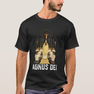 Eucharistische Konsekration Traditionelle Lateinis T-Shirt