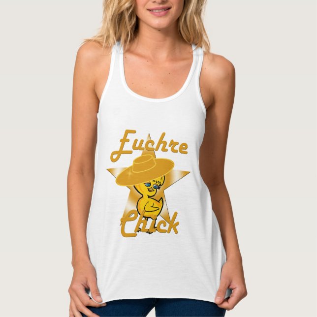 Euchre Chick #10 Tank Top (Vorderseite)