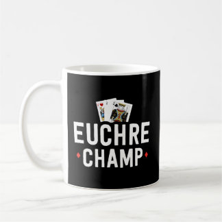 Euchre für Euchre Bustle Player Turnier Kaffeetasse