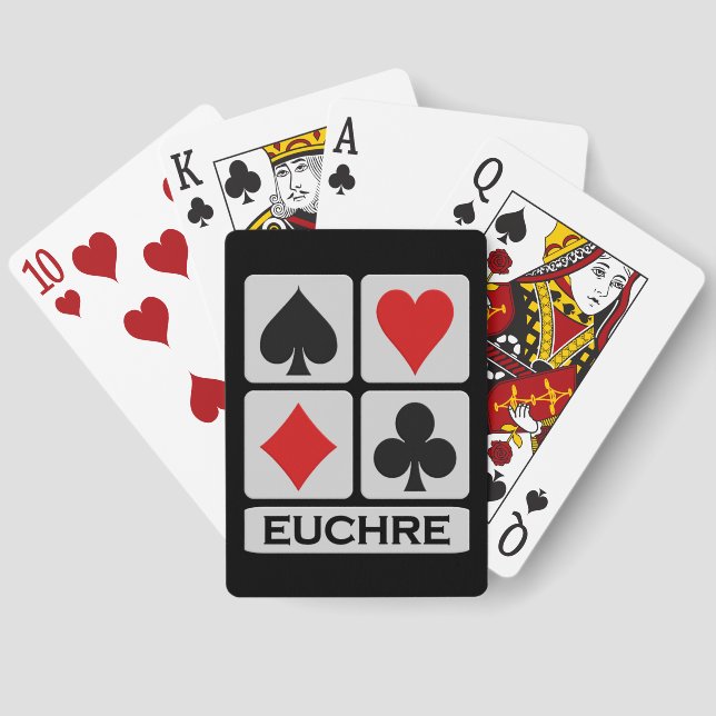 Euchre Player Spielkarten (Rückseite)