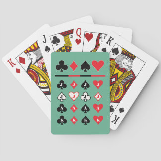 Euchre-Regeln Lehrdeck mit Trumpfkarte Rangfolge Spielkarten