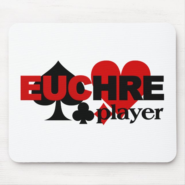 Euchre-Spieler mousepad (Vorne)