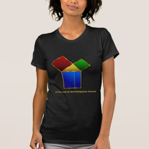 Euclids Beweis des pythagoräischen Theorems T-Shirt
