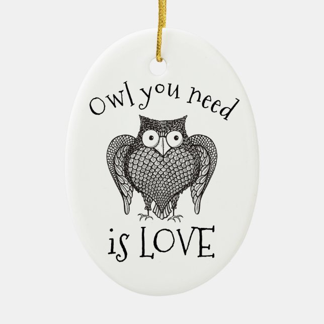 Euer Ei Keramik Ornament (Vorne)