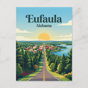 Eufaula USA Postkarte
