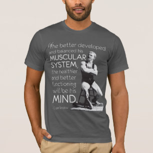 Eugen Sandow - Körperstärke - Geisteskraft T-Shirt