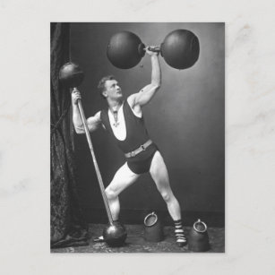 Eugen Sandow Strongman Postkarte