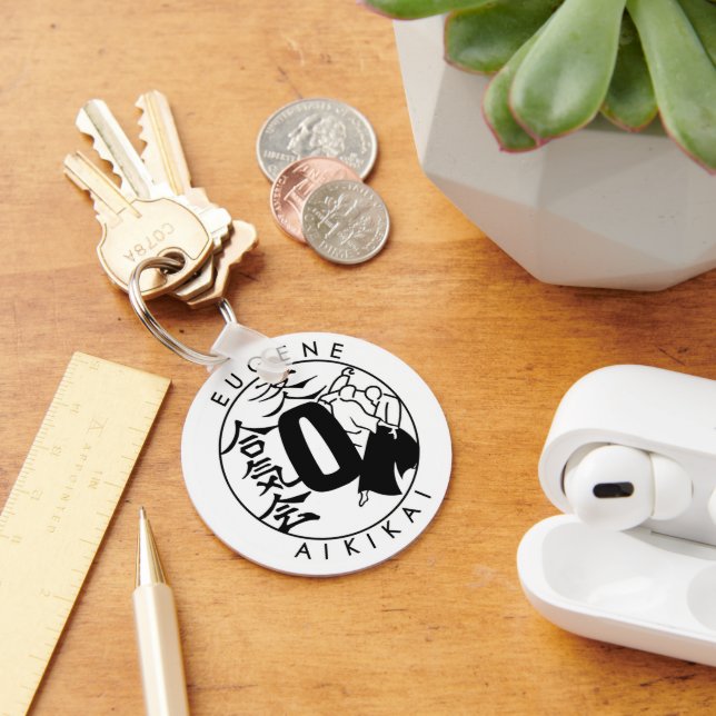 Eugene Aikikai keychain fob Schlüsselanhänger (Schreibtisch)