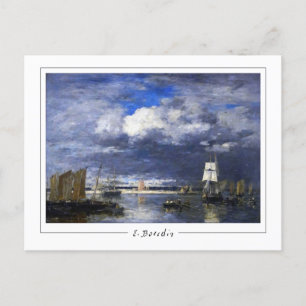 Eugène Boudin #13-2 - Fine Art Postcard Postkarte