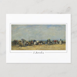 Eugène Boudin #205-2 - Fine Art Postcard Postkarte