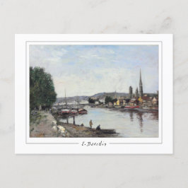 Eugène Boudin #26-2 - Fine Art Postcard Postkarte